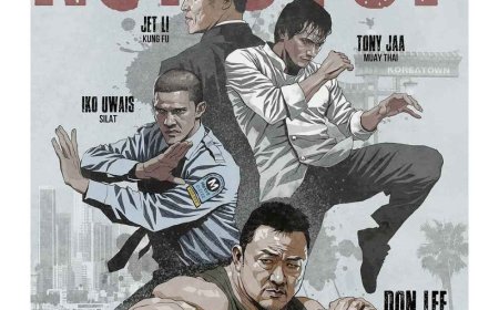 Iko Uwais, Ma Dong Seok, Jet Li dan Tony Jaa Tampil di Poster Proyek Film Baru “Nonstop”