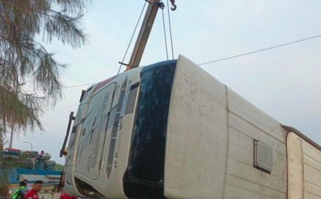 Tragedi Kecelakaan Maut di Tol Cipali, 7 Penumpang Bus Tewas