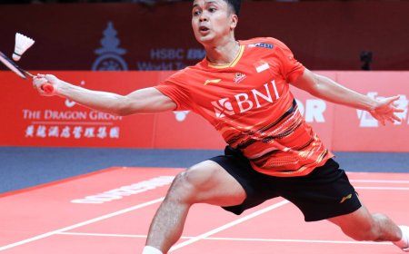 Anthony Ginting Gagal ke Semifinal BWF World Tour Finals 2023, Meskipun Tunjukkan Performa Gemilang