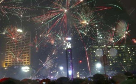 DKI Jakarta Ramaikan Malam Tahun Baru dengan Car Free Night di Jalan Thamrin-Sudirman