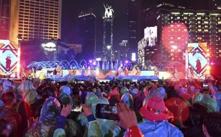 Pemprov DKI Jakarta Gelar Car Free Night di Jalan Thamrin-Sudirman saat Malam Tahun Baru 2024