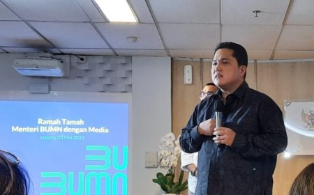 Erick Thohir Tanggapi Penghentian Perdagangan Saham WIKA oleh BEI