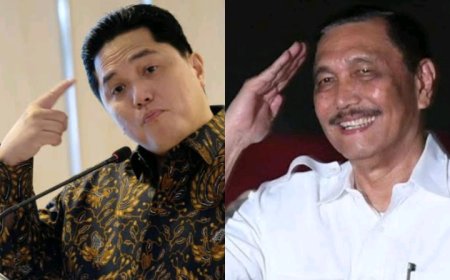 Erick Thohir Selesai Tugas Ad Interim Sebagai Menko Marves, Luhut Kembali Memegang Kendali