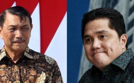 Erick Thohir Selesaikan Tugas Menko Marves Ad Interim, Kembalikan Jabatan kepada Luhut Panjaitan