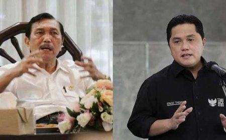 Erick Thohir Selesai Menjabat Sebagai Menko Marves Ad Interim, Luhut Kembali Bertugas