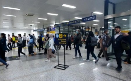 Perubahan Jalur Peron di Stasiun Manggarai Jakarta Akan Berlaku Selamanya