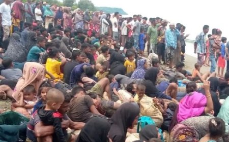 Ratusan Mahasiswa Usir Pengungsi Rohingya dari Gedung BMA Aceh