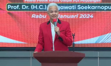 Ganjar Pranowo pada HUT PDIP: Pemilu Harapan Perubahan, PDIP sebagai Tonggak Kepemimpinan Baru