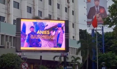 Videotron Anies Baswedan Berseliweran di Surabaya Setelah Diturunkan di Jakarta-Bekasi