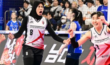 Megawati, Bintang Kilau Red Sparks, Raih Pujian dan Antar Tim Melonjak ke Posisi Keempat Liga Voli Korea