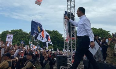 Kunjungi Cikarang, Anies Sindir Massa Bayaran saat Kampanye