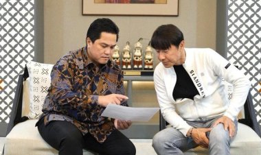 Erick Thohir Pastikan Kesetiaan Shin Tae Yong kepada Timnas Indonesia, Meski Ditolak Tawaran dari Negara Lain