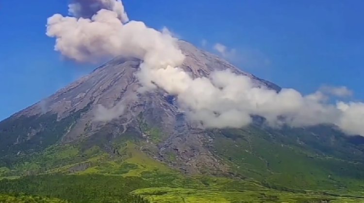 Gunung Semeru Erupsi: Kolom Abu Setinggi 2.000 Meter Ancam Wilayah Sekitar