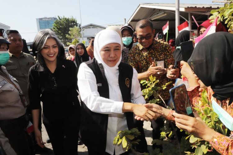 Ketua Muslimat NU, Khofifah, Balas Tudingan 'ke-NU-an' dari Cak Imin terkait Dukungan Prabowo-Gibran 