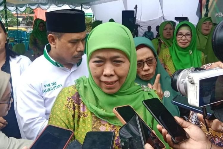 Kisruh 'ke-NU-an': Khofifah Respon Tudingan Cak Imin Terkait Dukungan Prabowo-Gibran di Pilpres 2024