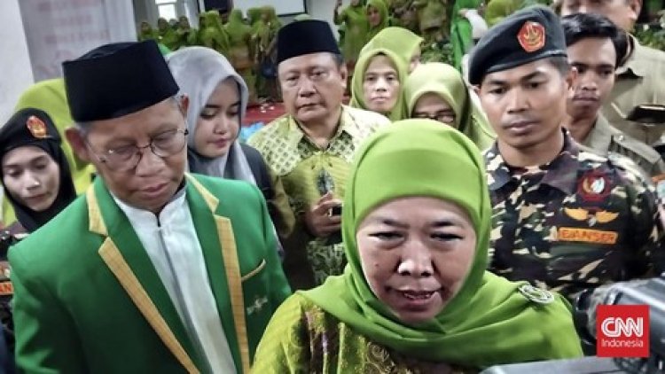 Kisruh 'ke-NU-an': Khofifah Tanggapi Tudingan Cak Imin Usai Dukung Prabowo-Gibran