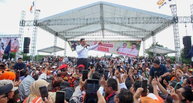 Anies Baswedan Sindir Penggunaan Massa Bayaran dalam Kampanye Pemilu 2024 di Cikarang