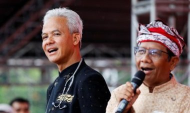 Ganjar Memastikan Keharmonisan dengan Mahfud dan Tidak Intens dengan Anies-Muhaimin