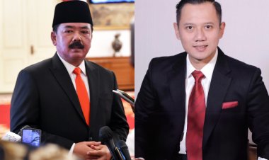 Presiden Jokowi Lantik Hadi Tjahjanto sebagai Menko Polhukam dan AHY sebagai Menteri ATR/BPN