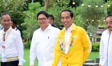Respons Airlangga Hartarto Terkait Isu Jokowi Bergabung dengan Golkar