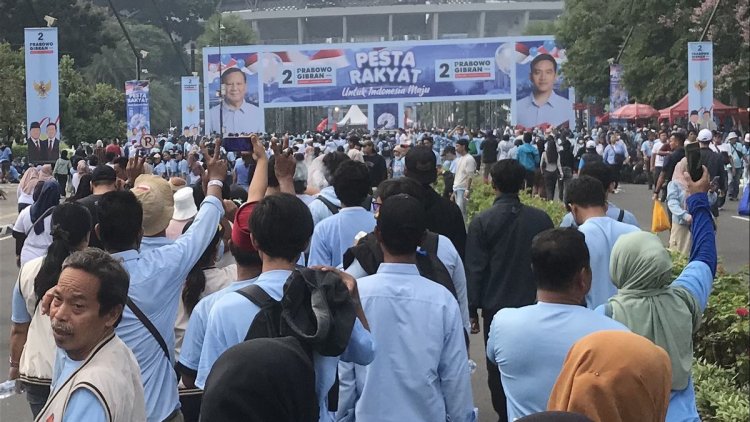 Kampanye Akbar Prabowo di GBK Dihadiri Hampir 600 Ribu Pendukung: Penutup Masa Kampanye Pilpres 2024