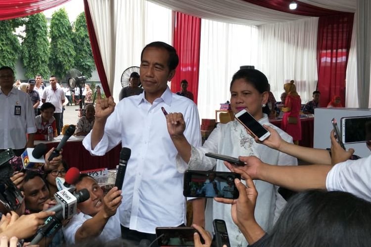 Jokowi Ungkap Optimisme Satu Putaran dalam Pemilu 2024: Suara di Gambir dan Harapan untuk Demokrasi Berkualitas