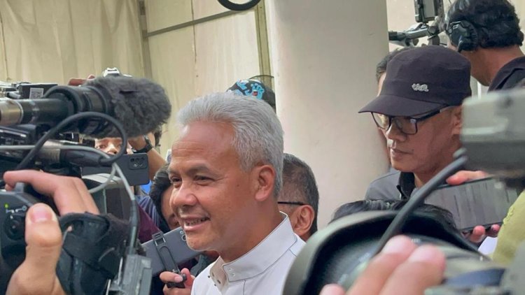 Ganjar Pranowo Mempertanyakan Hasil Quick Count: "Kamu Percaya Enggak Suara Saya Segitu?"