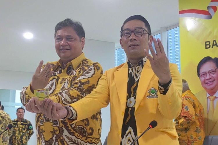 Partai Golkar Menugaskan Ridwan Kamil Maju pada Pilkada Jawa Barat atau DKI Jakarta 2024