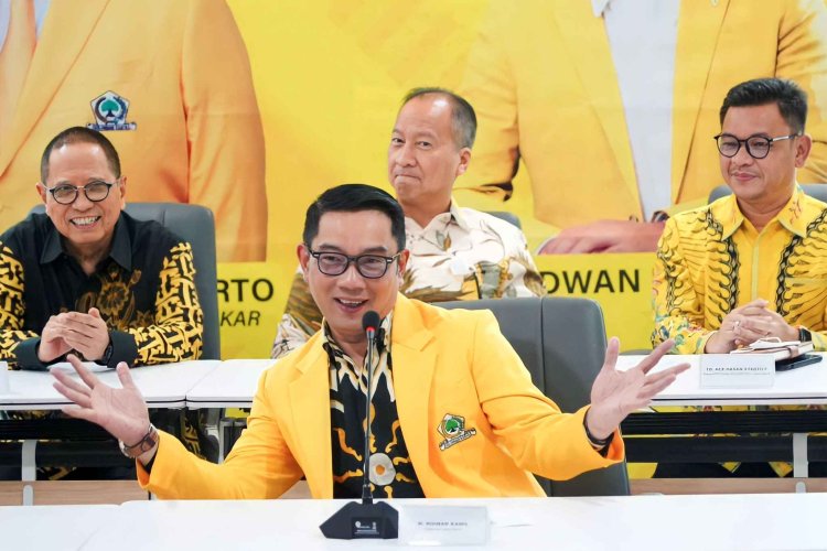 Golkar: Ridwan Kamil Dapat Tawaran Masuk Kabinet