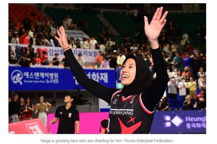 Perbedaan Karakter Fans Volly Putri Indonesia dan Korea Menurut Megawati