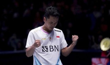 Ginting Akhiri Penantian 22 Tahun Tunggal Putra di All England