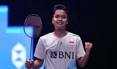 Kalahkan Popov, Anthony Ginting ke Final All England 2024
