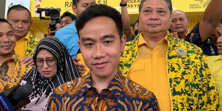 Gibran Menanggapi Kabar Jokowi Gabung Golkar: "Biar yang Jawab yang Sebar Isu"