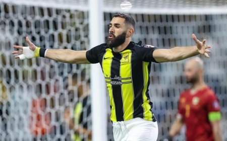 Karim Benzema Meninggalkan Al Ittihad: Dibalik Kekalahan Telak dan Dampaknya pada Liga Pro Arab Saudi