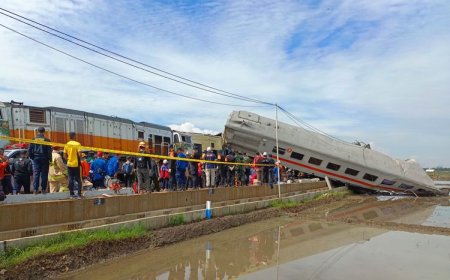 Tragedi Kecelakaan Kereta Api: Tiga Tewas, 28 Luka, dan Perjalanan KA Terhenti di Cicalengka