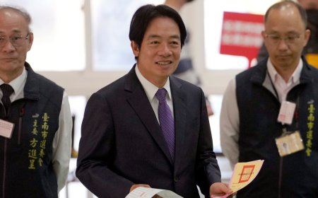 Lai Ching-te Raih Kemenangan Telak dalam Pemilihan Presiden Taiwan dengan 40,2% Suara