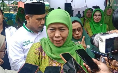 Kisruh 'ke-NU-an': Khofifah Tanggapi Tudingan Cak Imin Usai Dukung Prabowo-Gibran