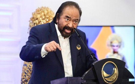 Surya Paloh Ungkap Alasan Absennya dalam Kampanye Anies: "Jadwal Padat"