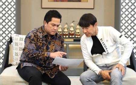 Erick Thohir Ungkap Kesiapannya Terhadap Tawaran Pelatih Shin Tae Yong dari Negara Lain: Kontrak Sampai 2027