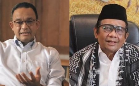 Anies Menyambut dengan Etika Langkah Mahfud Mundur dari Menteri Jokowi