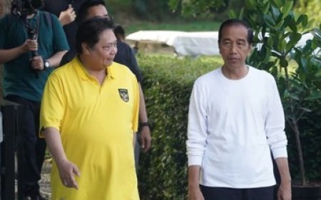 Airlangga Hartarto Santai Tanggapi Isu Potensi Jokowi Bergabung dengan Golkar Pasca-Pilpres 2024: 'Langkah Baik Bagi Semua Partai'