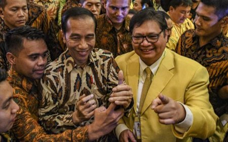 Airlangga Hartarto Tanggapi Santai Isu Jokowi Bergabung dengan Golkar