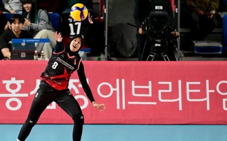 Beda Fans Voli Putri Indonesia dan Korea di Mata Megawati