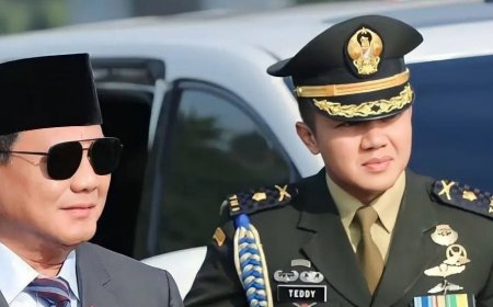 Mayor Teddy Masih Jadi Ajudan Prabowo Meski Dipromosikan Menjadi Wadanyonif Para Raider 328/Dirgahayu
