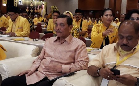 Luhut Binsar Pandjaitan Minta Pengurus Golkar Teguh dan Tidak Diatur oleh Pihak Luar