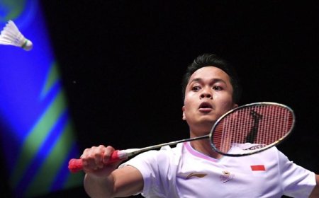 Anthony Ginting Mengakhiri Penantian 22 Tahun Tunggal Putra Indonesia di All England