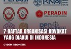 Mengenal 7 Organisasi Advokat Resmi di Indonesia Sesuai Amanat UU No. 18 Tahun 2003