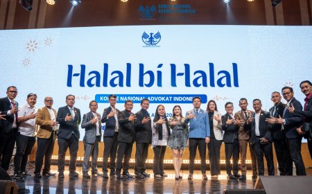 Gelar Halal Bihalal Super Mewah di Sentul, Pablo Benua ketua Umum KNAI Guyur Donasi Rp1 Miliar untuk Pendidikan Hukum