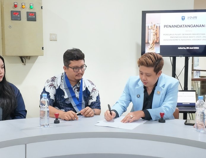 Sebut Mahasiswa Sebagai Advokat Sebenarnya, Pablo Benua Gandeng GMKI Cetak Penegak Hukum Bermoral
