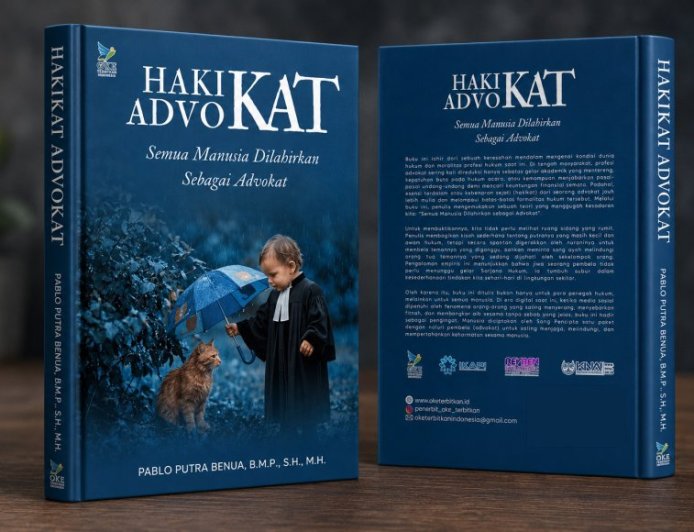 BUKU HAKIKAT ADVOKAT KARYA PABLO BENUA TEMBUS PASAR INTERNASIONAL, BOBOT ILMUNYA SETARA S3